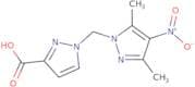 1-[(3,5-Dimethyl-4-nitro-1H-pyrazol-1-yl)methyl]-1H-pyrazole-3-carboxylic acid