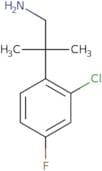 2-(2-Chloro-4-fluorophenyl)-2-methylpropan-1-amine