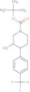 tert-Butyl 3-hydroxy-4-[4-(trifluoromethyl)phenyl]piperidine-1-carboxylate