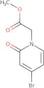 Methyl 2-(4-bromo-2-oxo-1,2-dihydropyridin-1-yl)acetate