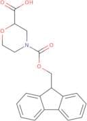 (2S)-4-{[(9H-Fluoren-9-yl)methoxy]carbonyl}morpholine-2-carboxylic acid
