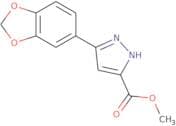 5-Benzo[1,3]dioxol-5-yl-2H-pyrazole-3-carboxylic acid methyl ester