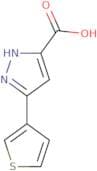 5-(thiophen-3-yl)-1H-pyrazole-3-carboxylic acid