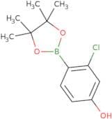 3-Chloro-4-(4,4,5,5-tetramethyl-1,3,2-dioxaborolan-2-yl)phenol