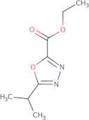 Ethyl 5-(propan-2-yl)-1,3,4-oxadiazole-2-carboxylate