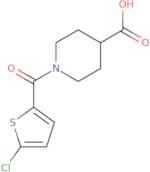 1-(5-Chlorothiophene-2-carbonyl)piperidine-4-carboxylic acid