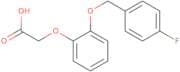 2-{2-[(4-Fluorophenyl)methoxy]phenoxy}acetic acid