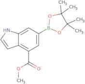 Methyl 6-(4,4,5,5-tetramethyl-1,3,2-dioxaborolan-2-yl)-1H-indole-4-carboxylate