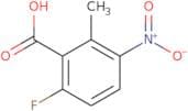 6-Fluoro-2-methyl-3-nitrobenzoic acid