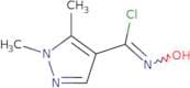 N-Hydroxy-1,5-dimethyl-1H-pyrazole-4-carbonimidoyl chloride