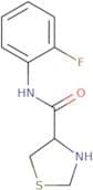 N-(2-Fluorophenyl)-1,3-thiazolidine-4-carboxamide