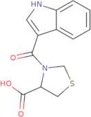3-(1H-Indole-3-carbonyl)-1,3-thiazolidine-4-carboxylic acid