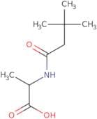 2-(3,3-Dimethylbutanamido)propanoic acid