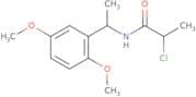 2-Chloro-N-[1-(2,5-dimethoxyphenyl)ethyl]propanamide