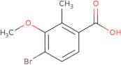 4-Bromo-3-methoxy-2-methylbenzoic acid