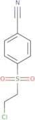 4-(2-Chloroethanesulfonyl)benzonitrile