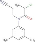 2-Chloro-N-(2-cyanoethyl)-N-(3,5-dimethylphenyl)propanamide