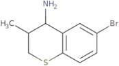 6-Bromo-3-methyl-3,4-dihydro-2H-1-benzothiopyran-4-amine