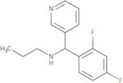 [(2,4-Difluorophenyl)(pyridin-3-yl)methyl](propyl)amine