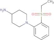 1-[2-(Ethanesulfonyl)phenyl]piperidin-4-amine