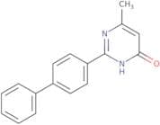 6-Methyl-2-(4-phenylphenyl)pyrimidin-4-ol