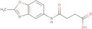 3-[(2-Methyl-1,3-benzoxazol-5-yl)carbamoyl]propanoic acid
