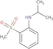 2-Methanesulfonyl-N-(propan-2-yl)aniline