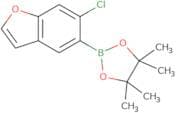 2-(6-Chlorobenzofuran-5-yl)-4,4,5,5-tetramethyl-1,3,2-dioxaborolane