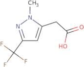 2-[1-Methyl-3-(trifluoromethyl)-1H-pyrazol-5-yl]acetic acid