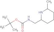 rac-tert-Butyl N-{[(2R,6R)-6-methylpiperidin-2-yl]methyl}carbamate