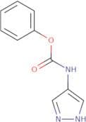 Phenyl N-(1H-pyrazol-4-yl)carbamate