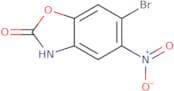 6-Bromo-5-nitro-2,3-dihydro-1,3-benzoxazol-2-one