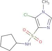 5-Chloro-N-cyclopentyl-1-methyl-1H-imidazole-4-sulfonamide