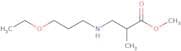 Methyl 3-[(3-ethoxypropyl)amino]-2-methylpropanoate