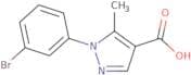 1-(3-Bromophenyl)-5-methyl-1H-pyrazole-4-carboxylic acid