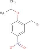 2-(Bromomethyl)-4-nitro-1-(propan-2-yloxy)benzene