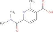 6-(Dimethylcarbamoyl)-2-methylpyridine-3-carboxylic acid