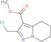 Methyl 2-(chloromethyl)-4H,5H,6H,7H-pyrazolo[1,5-a]pyridine-3-carboxylate