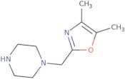1-[(Dimethyl-1,3-oxazol-2-yl)methyl]piperazine