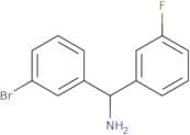 (3-Bromophenyl)(3-fluorophenyl)methanamine