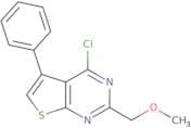 4-Chloro-2-(methoxymethyl)-5-phenylthieno[2,3-d]pyrimidine