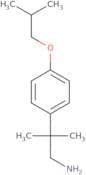 2-Methyl-2-[4-(2-methylpropoxy)phenyl]propan-1-amine
