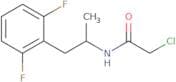 2-Chloro-N-[1-(2,6-difluorophenyl)propan-2-yl]acetamide