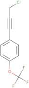 1-(3-Chloroprop-1-yn-1-yl)-4-(trifluoromethoxy)benzene