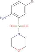 4-Bromo-2-(morpholine-4-sulfonyl)aniline