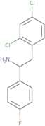 2-(2,4-Dichlorophenyl)-1-(4-fluorophenyl)ethan-1-amine