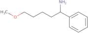 5-Methoxy-1-phenylpentan-1-amine