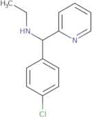 [(4-Chlorophenyl)(pyridin-2-yl)methyl](ethyl)amine