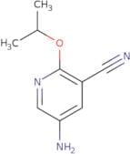 5-Amino-2-(propan-2-yloxy)pyridine-3-carbonitrile
