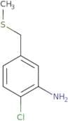 2-Chloro-5-[(methylsulfanyl)methyl]aniline